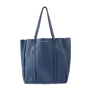 バレンシアガ(Balenciaga)のBALENCIAGA バレンシアガ  エブリデイトート S トートバッグ 475199 レザー   ブルー   ショルダートート 【本物保証】(トートバッグ)