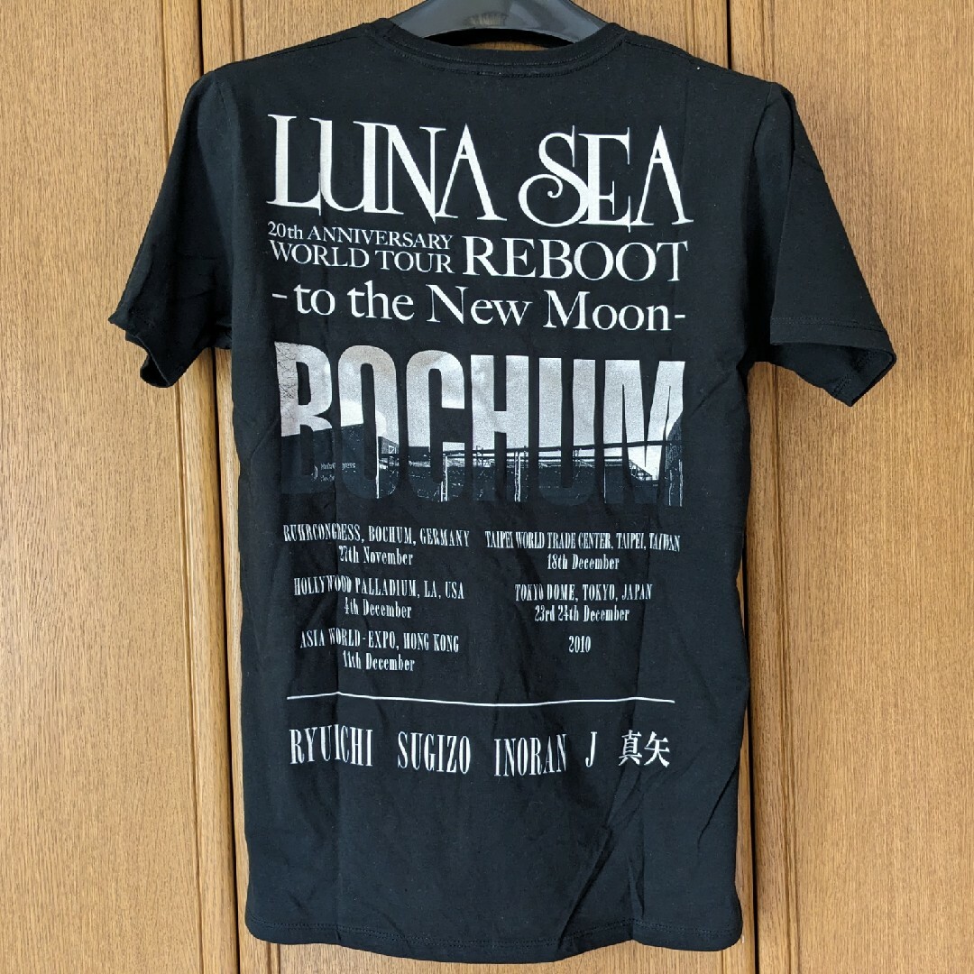 LUNA SEA　ツアー　Tシャツ　20th ANNIVERSARY 黒色　S