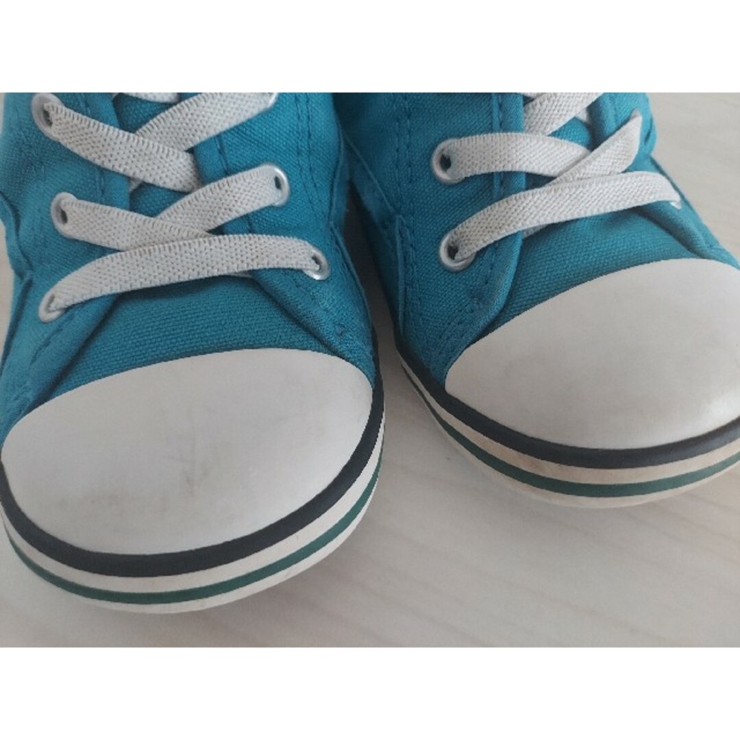 CONVERSE(コンバース)のコンバース　14.5　ブルー キッズ/ベビー/マタニティのベビー靴/シューズ(~14cm)(スニーカー)の商品写真