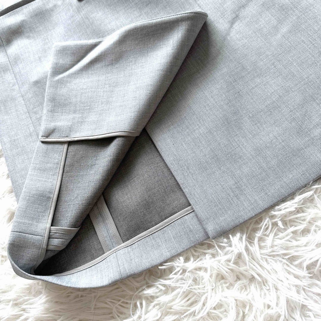 Theory】 23AW 未使用品 ウォッシャブル ロングベスト ジレ グレー