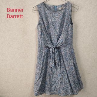 バナーバレット(Banner Barrett)のBanner Barrett  バナーバレット　ノースリーブワンピース　ペイズリ(ひざ丈ワンピース)