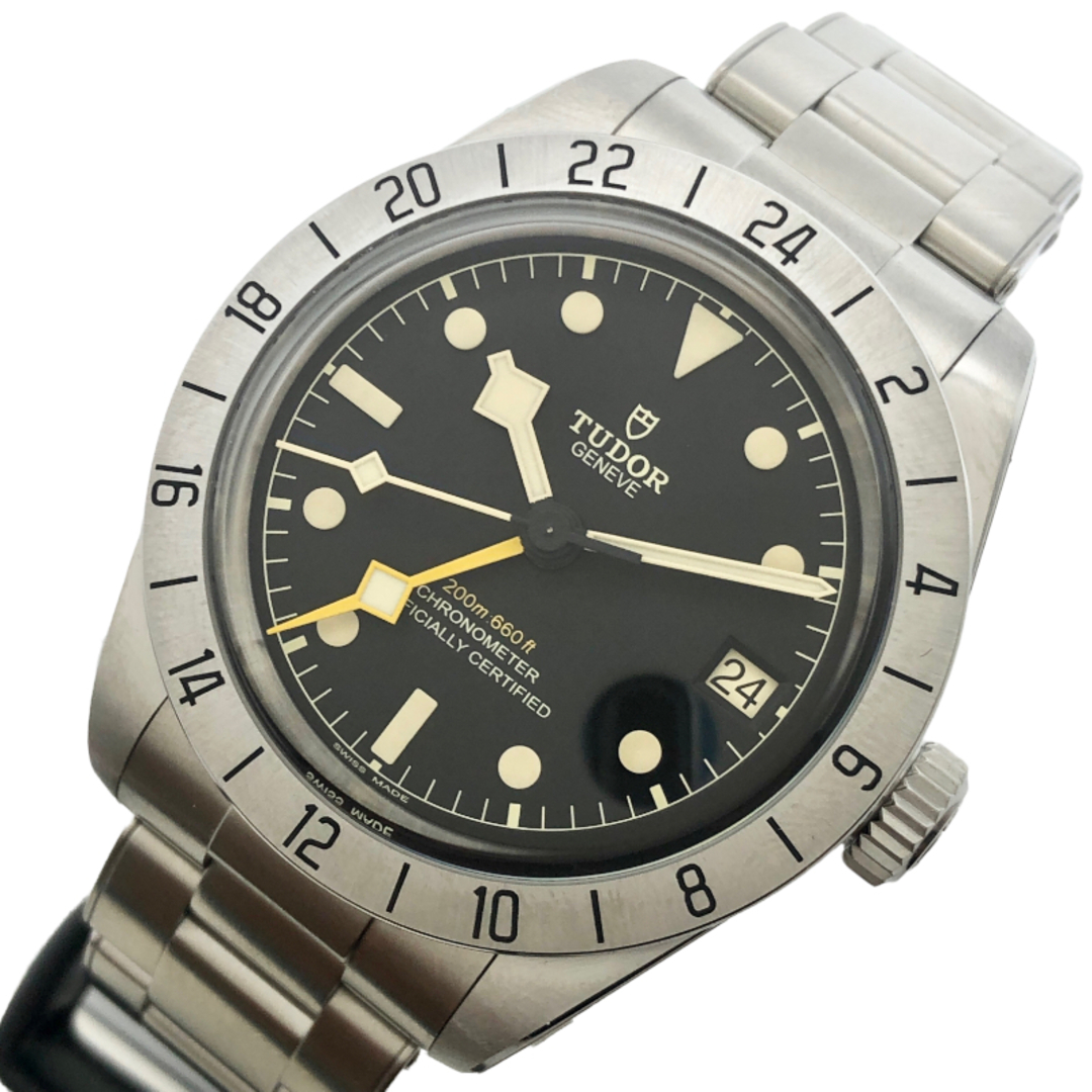 チューダー/チュードル TUDOR ブラックベイプロ 79470 シルバー SS 自動巻き メンズ 腕時計