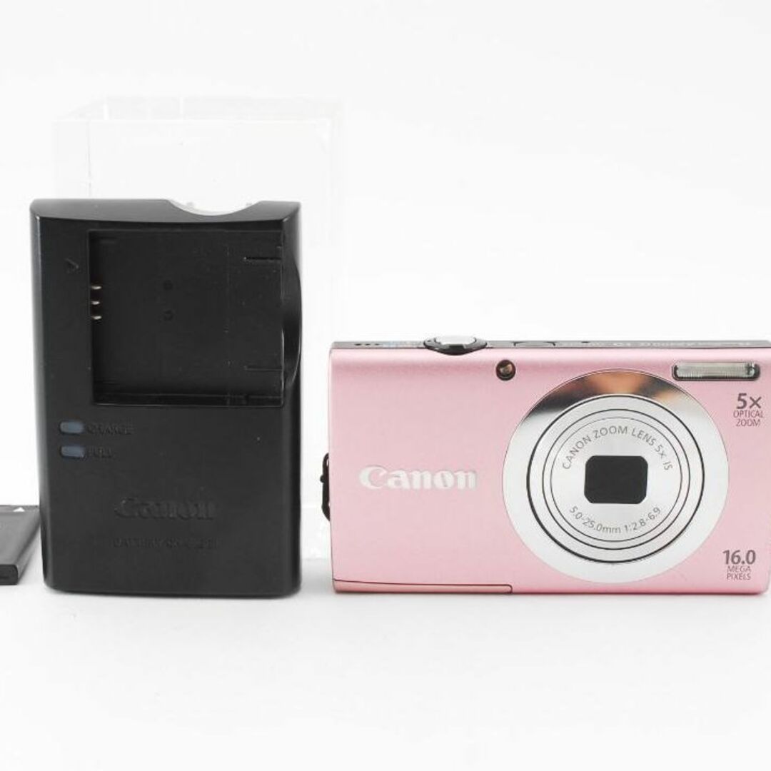 C2985】キヤノン Canon PowerShot A2400 IS ピンク baxvel.com