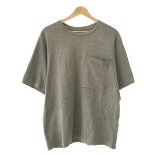 シセ(Sise)のSise シセ 変形ポケットオーバーサイズTシャツ グレー サイズ：1(Tシャツ/カットソー(半袖/袖なし))