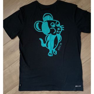 ナイキ(NIKE)のNIKESB ナイキエスビー　ねずみ　Tシャツ　黒　ブラック(Tシャツ(半袖/袖なし))