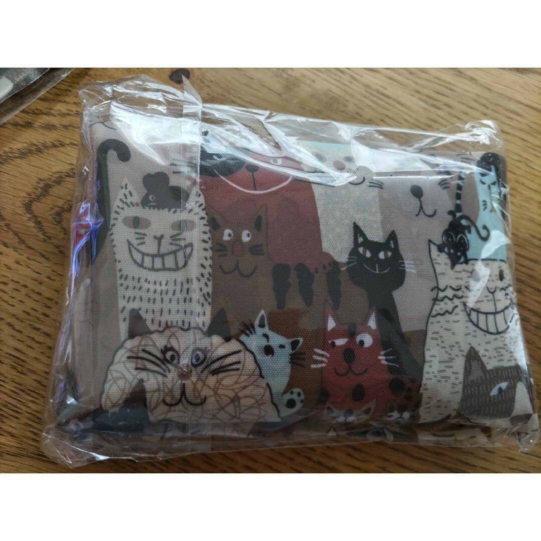 猫*エコバッグ*セピア猫*新品未使用品*大人かわいい*アンティーク*シック*素敵 メンズのバッグ(エコバッグ)の商品写真