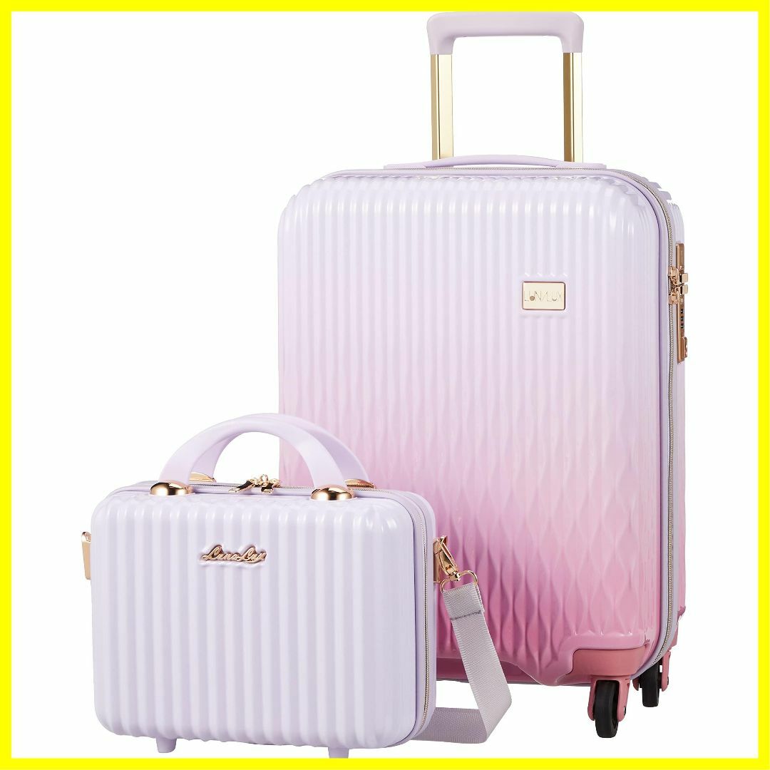 色: 内装抗菌ホワイトピンクピンクSサイズ】シフレ スーツケース ハードジッパ