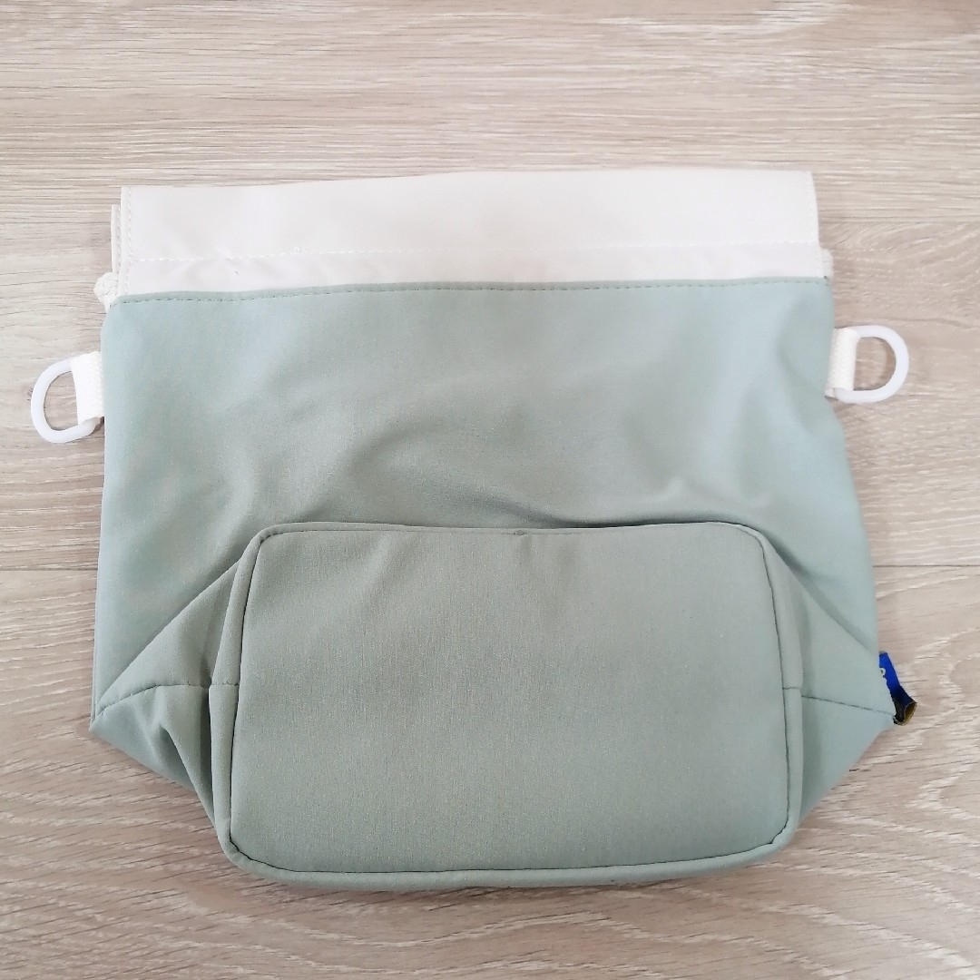 巾着ショルダーバッグ♡痛バッグ 見せバッグ♡ゆめかわ バケツ型 ミニ 韓国 緑色 レディースのバッグ(ショルダーバッグ)の商品写真
