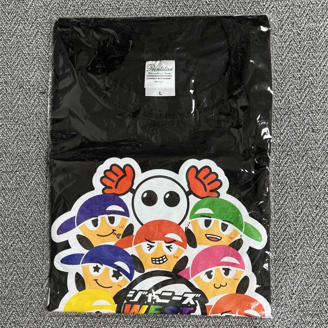 ジャニーズWEST(ジャニーズウエスト)のジャニーズWEST ワールドカップバレー2019 Tシャツ Lsize エンタメ/ホビーのタレントグッズ(アイドルグッズ)の商品写真