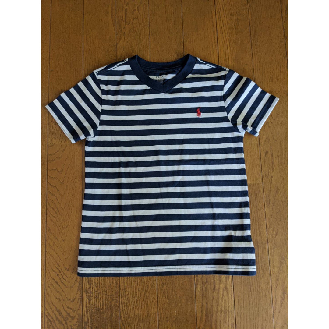 Ralph Lauren(ラルフローレン)のラルフローレン　120   ボーダーTシャツ キッズ/ベビー/マタニティのキッズ服男の子用(90cm~)(Tシャツ/カットソー)の商品写真