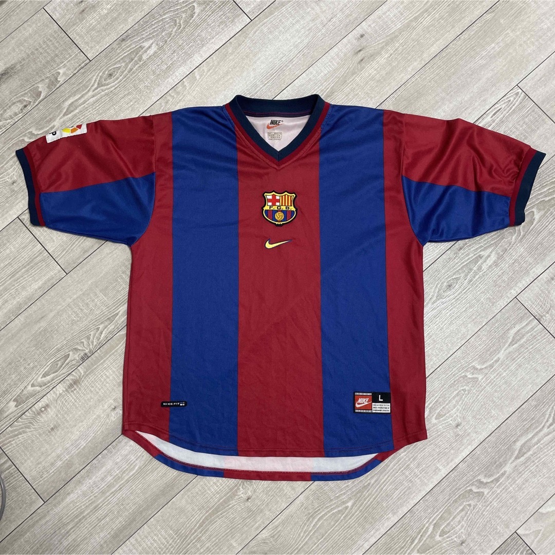 サッカー/フットサルNIKE製 FCバルセロナ 1998-99シーズン 1st ユニフォーム