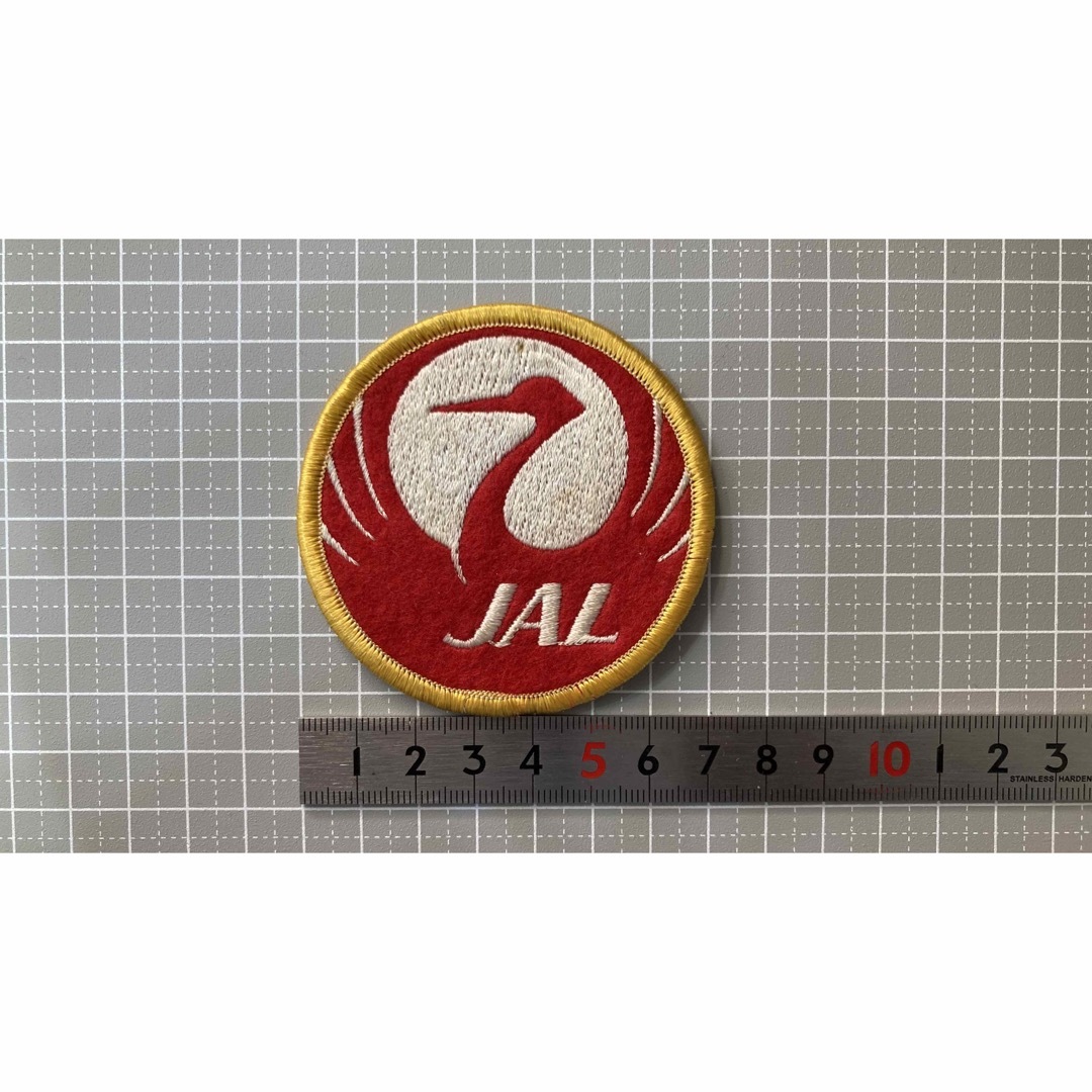 JAL(日本航空) - JAL 日本航空 ワッペン 刺繍 ハンドメイド DIY