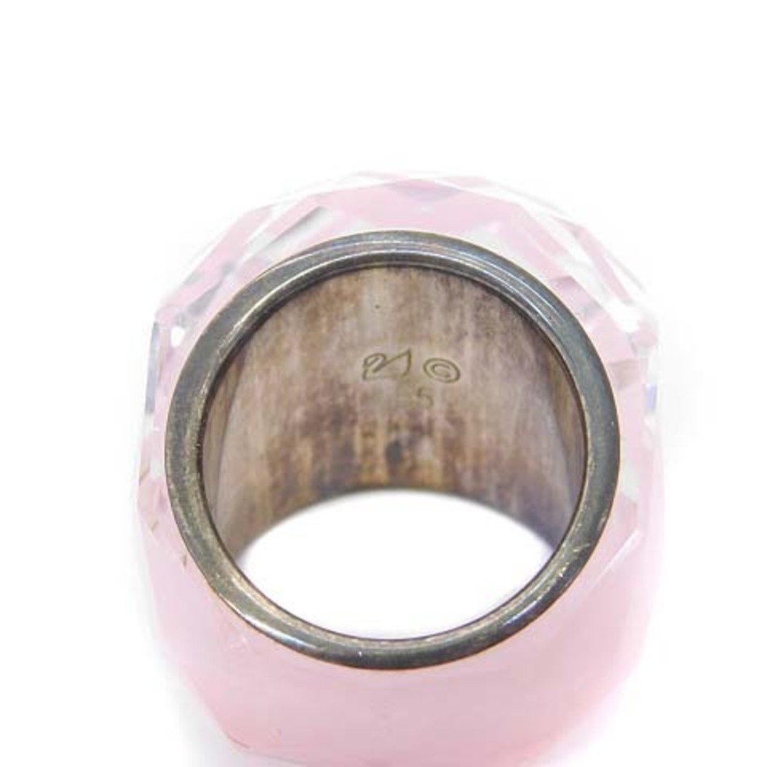 SWAROVSKI(スワロフスキー)のスワロフスキー Nirvana リング ストーン 指輪 13号 ピンク ■SH レディースのアクセサリー(リング(指輪))の商品写真