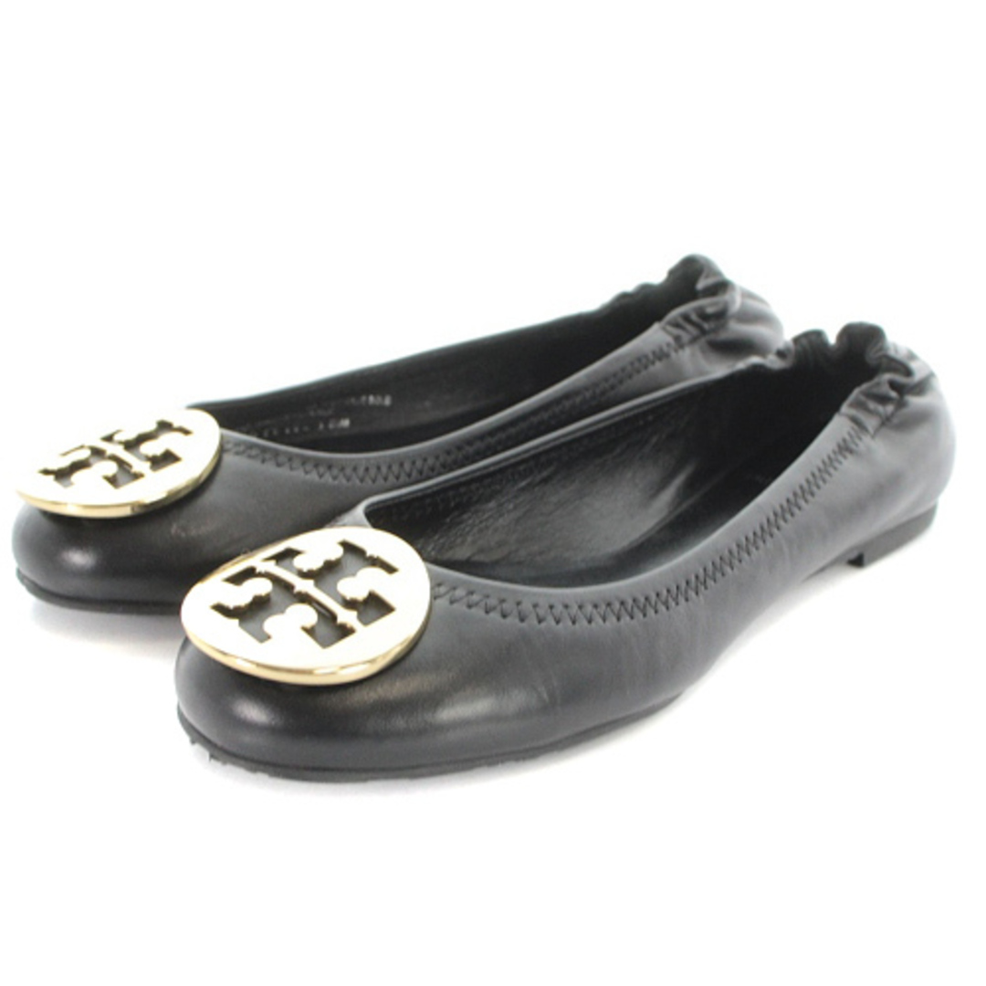 Tory Burch - トリーバーチ バレエシューズ レザー ロゴ 5.5M 22.5cm ...