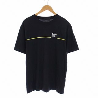 アレキサンダーワン(Alexander Wang)のALEXANDER WANG Tシャツ カットソー 半袖 ロゴ プリント S 黒(Tシャツ/カットソー(半袖/袖なし))