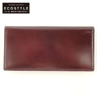 未使用◇ガンゾ チェルボ2 マチ無し 長財布 ウォレット 鹿 スリム