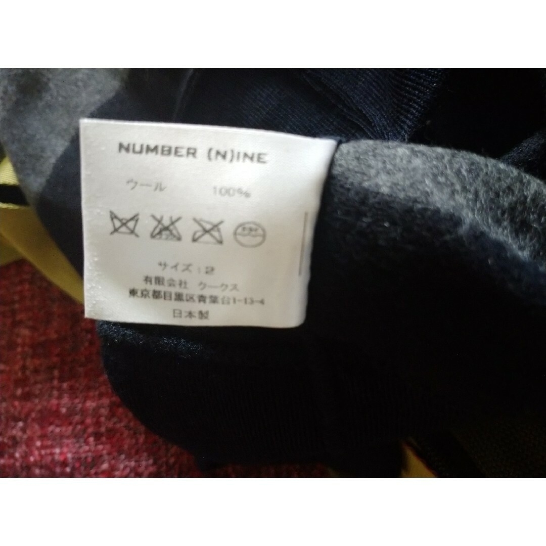 NUMBER (N)INE(ナンバーナイン)のnumber nine  ロンT(ウール)made in japan メンズのトップス(Tシャツ/カットソー(七分/長袖))の商品写真