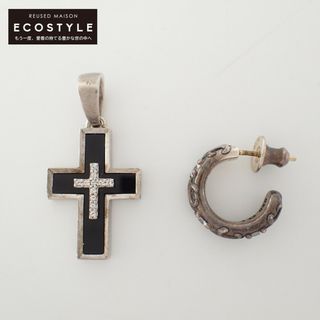 Justin Davis - 定価3.7万☆Justin Davis ジルコニア装飾スカルピアス