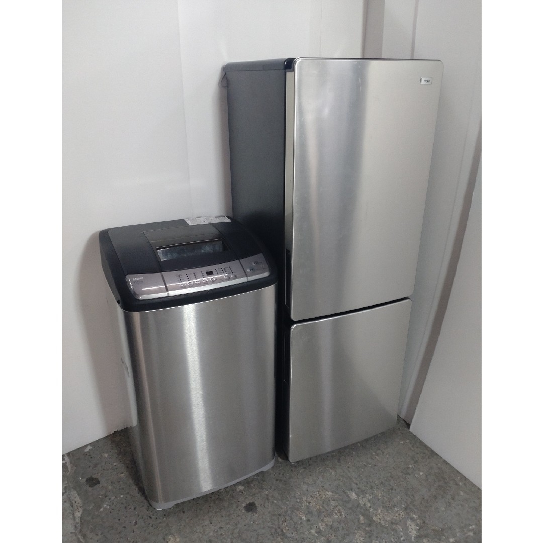冷蔵庫　洗濯機　アーバンカフェシリーズ　ステンレス　大きめサイズ　人気のデザイン