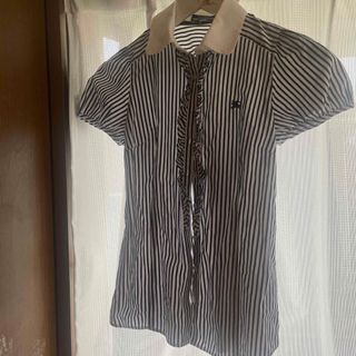 バーバリー(BURBERRY)のBurberry ビンテージ　ストライプブラウス(シャツ/ブラウス(長袖/七分))