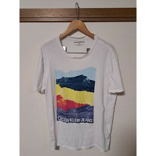 カルバンクライン(Calvin Klein)のCALVIN KLEIN JEANS 半袖tシャツ　Lサイズ(Tシャツ/カットソー(半袖/袖なし))