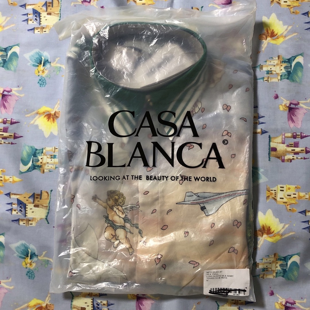 新品未使用　カサブランカCasablanca   イタリア製　シルクシャツ