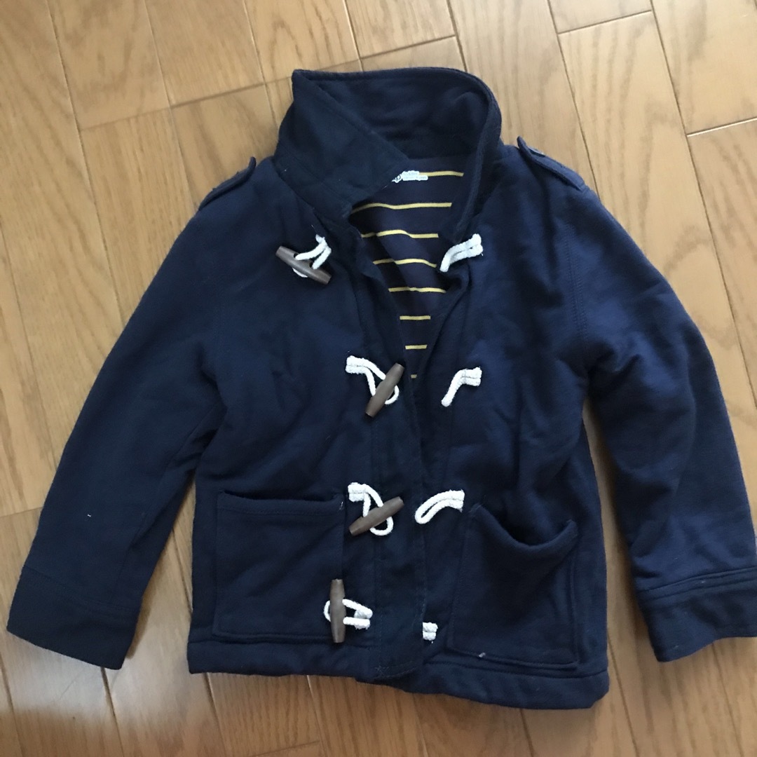 babyGAP(ベビーギャップ)のbabyGAPキッズダッフルコート キッズ/ベビー/マタニティのキッズ服男の子用(90cm~)(コート)の商品写真