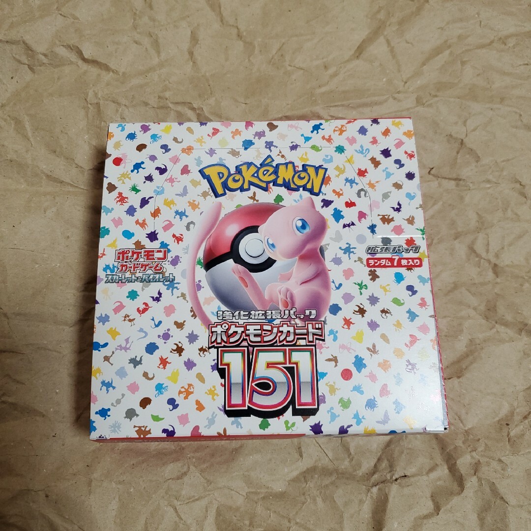 【シュリンク付】ポケモンカード151BOX