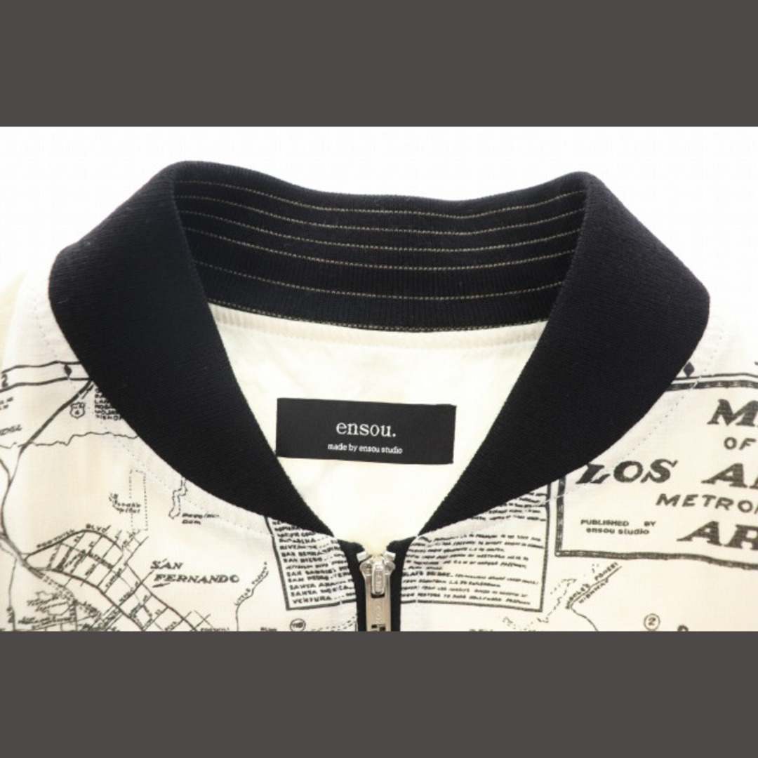 ensou. エンソウ 22AW Map Blouson マップ ブルゾン L ensou. エンソウ 22AW Map Blouson マップ ブルゾン L