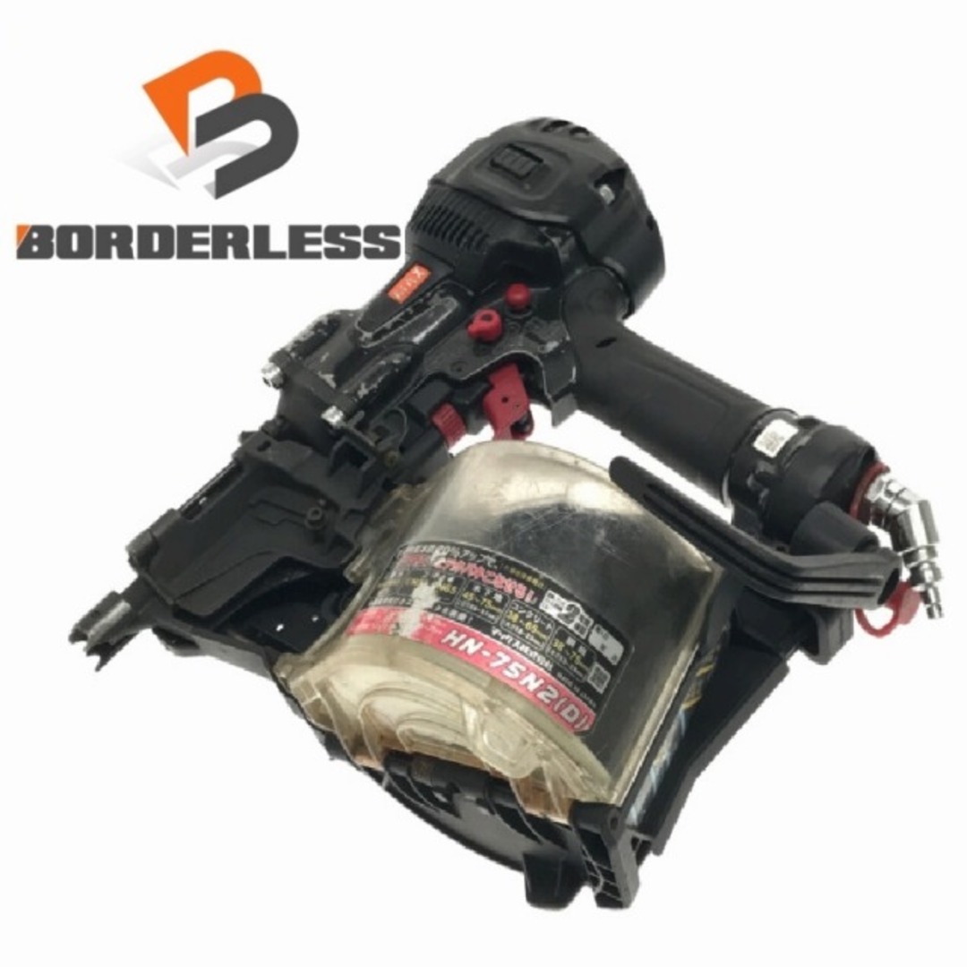 ☆中古品☆MAX マックス 釘打機 スーパーネイラ HN-75N2(D) 高圧 エア