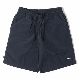 ディセンダント(DESCENDANT)のDESCENDANT ディセンダント パンツ サイズ:1 コットン ナイロン イージー ショーツ SHORE SHORTS ネイビー 紺 ボトムス ショートパンツ 【メンズ】【中古】(ショートパンツ)