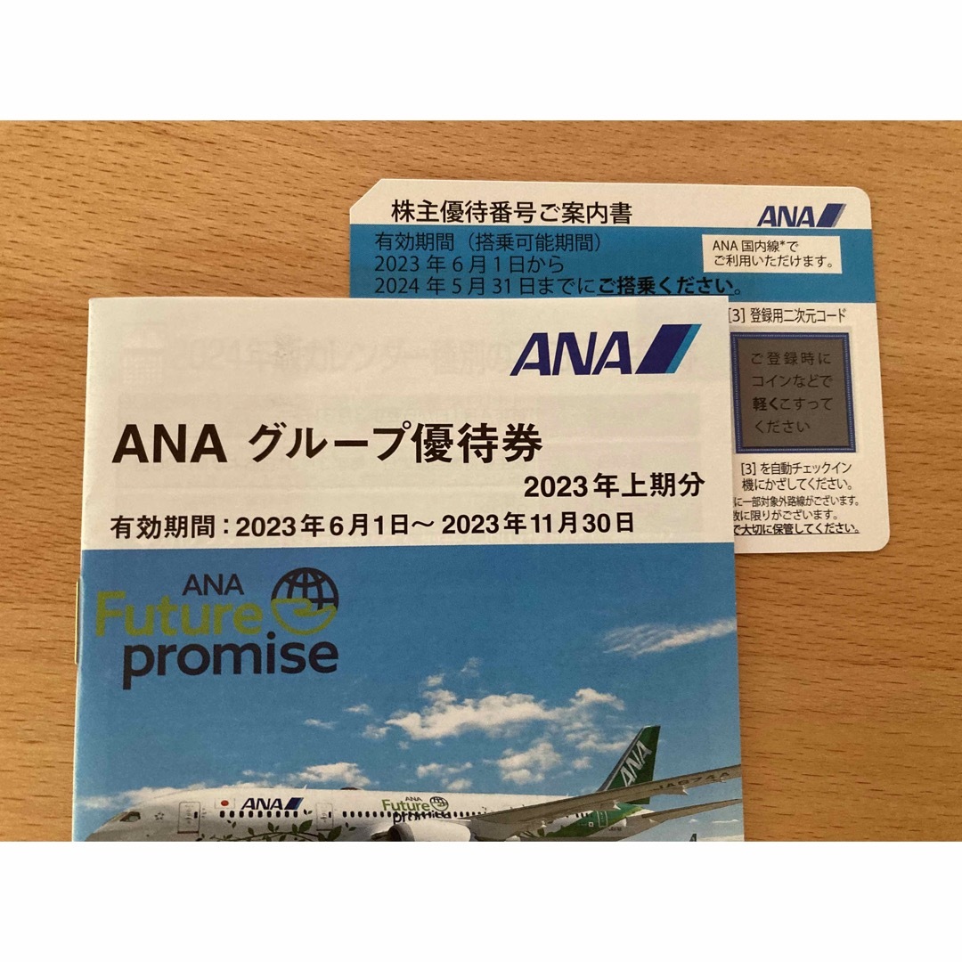 ANA 全日空　株主優待券　1枚 チケットの優待券/割引券(その他)の商品写真