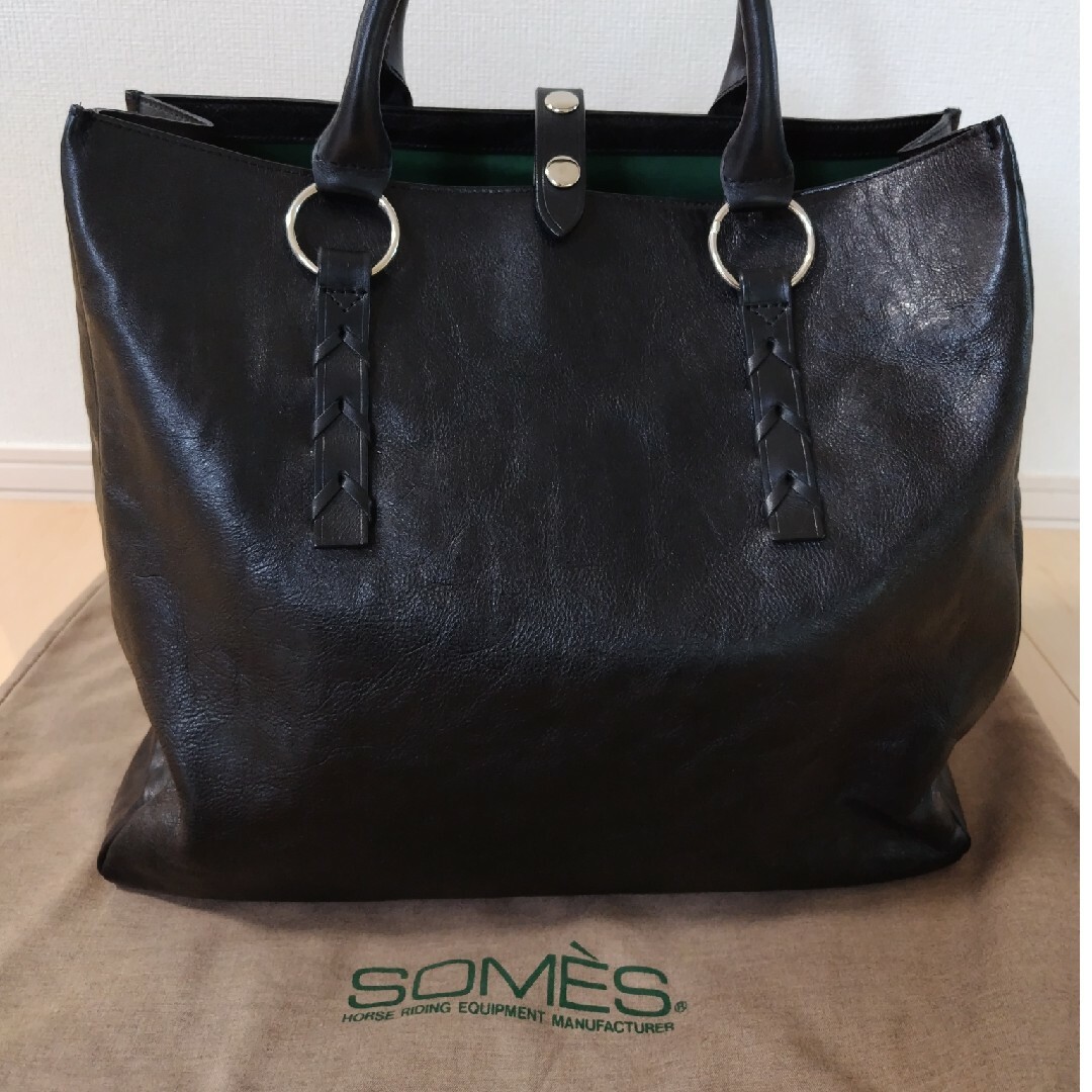 SOMES SADDLE ソメスサドル トートバッグ ブラック 楽天市場店 メンズ
