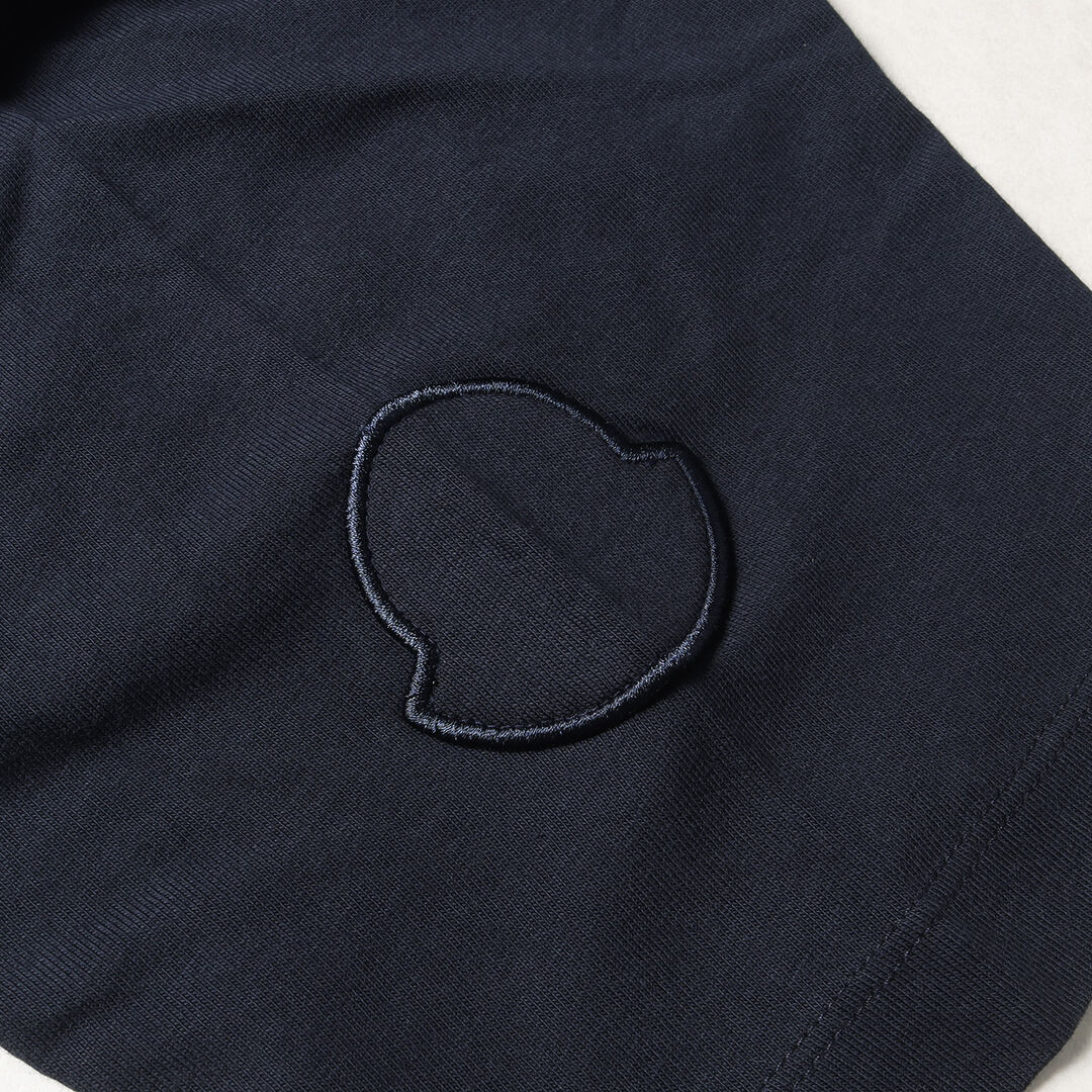 MONCLER モンクレール Tシャツ サイズ:M 23SS エンボス ロゴ ナイロン ワッペン クルーネック SS TSHIRT I10918C00027 8390T ネイビー 紺 トップス カットソー 半袖 【メンズ】 MONCLER モンクレール Tシャツ サイズ:M 23SS エンボス ロゴ ナイロン ワッペン クルーネック SS TSHIRT I10918C00027 8390T ネイビー 紺 トップス カットソー 半袖 【メンズ】