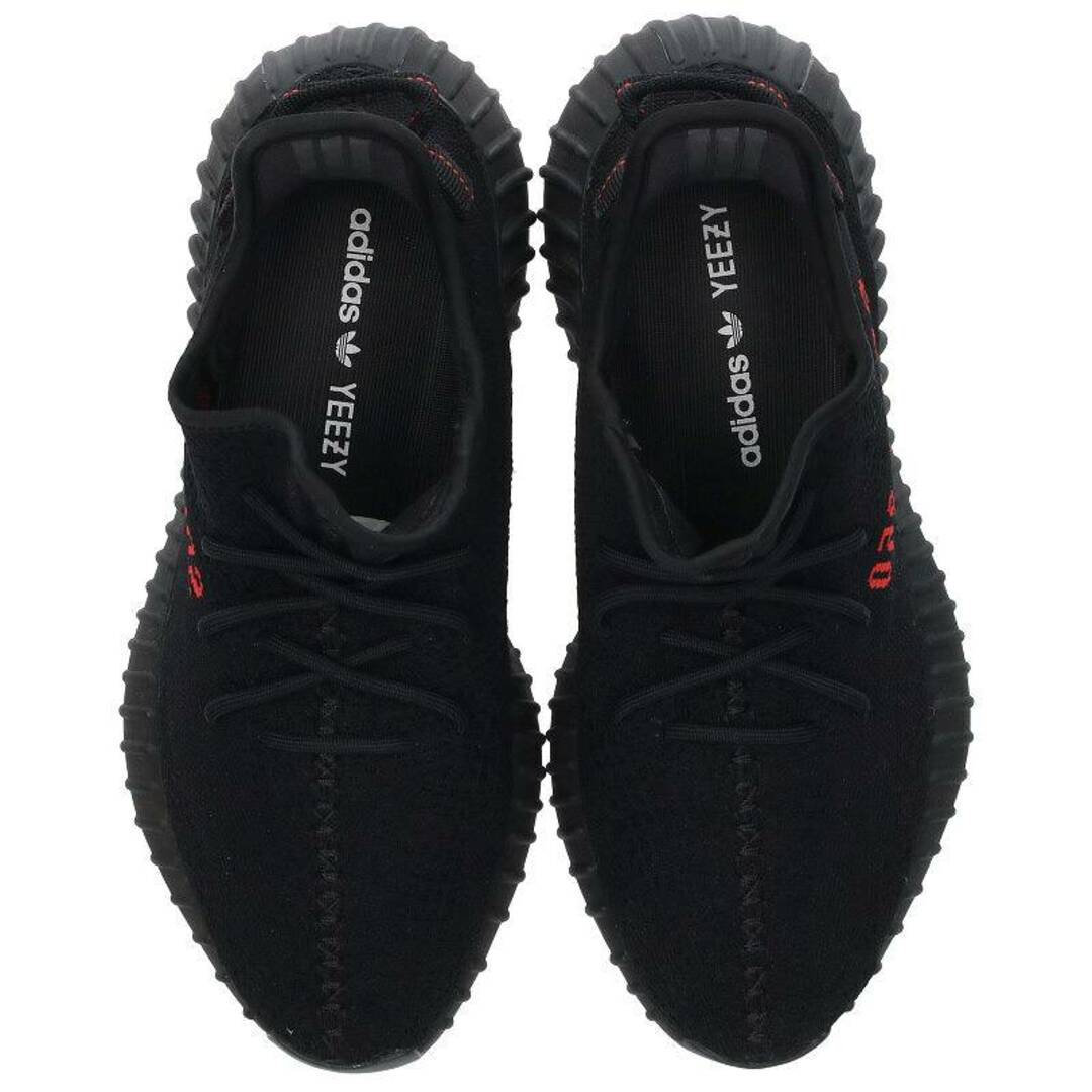 アディダス カニエウエスト  YEEZY BOOST 350 V2 BRED CP9652 イージーブーストブレッドスニーカー  メンズ 27.5cm