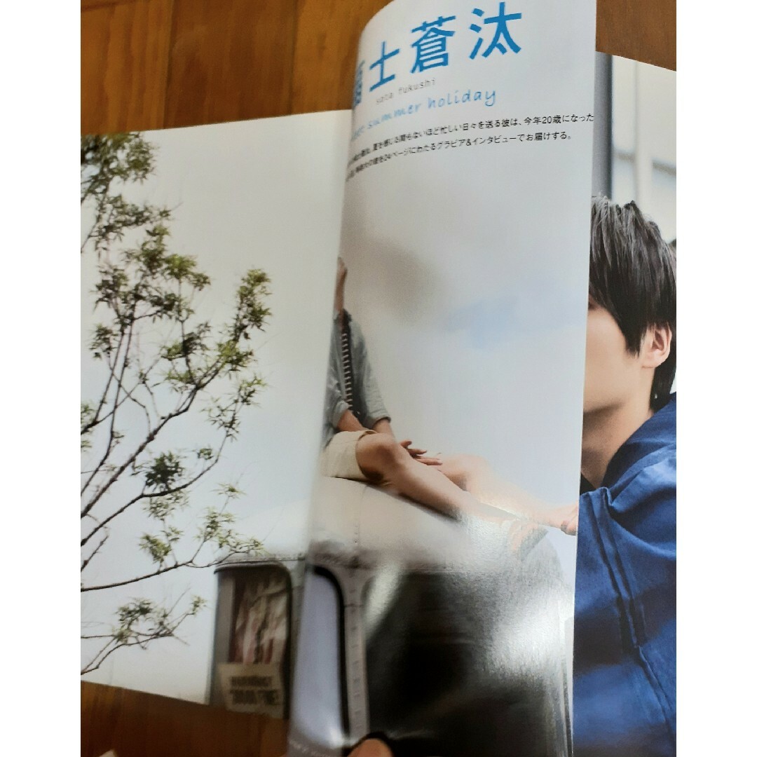 ㉝【抜けあり】TVガイドnatsu_DAN 2013年8月　夏男子 エンタメ/ホビーの雑誌(音楽/芸能)の商品写真