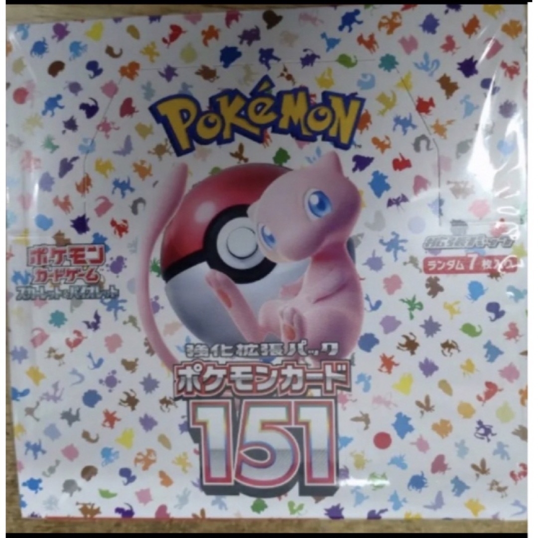 ポケモンカード151BOX　新品未開封シュリンク付き