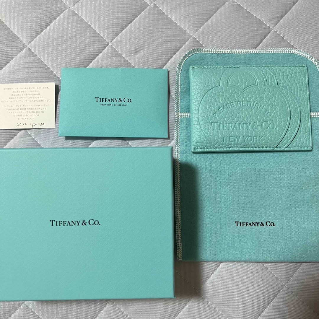 Tiffany & Co.   美品リターントゥティファニー カードケース