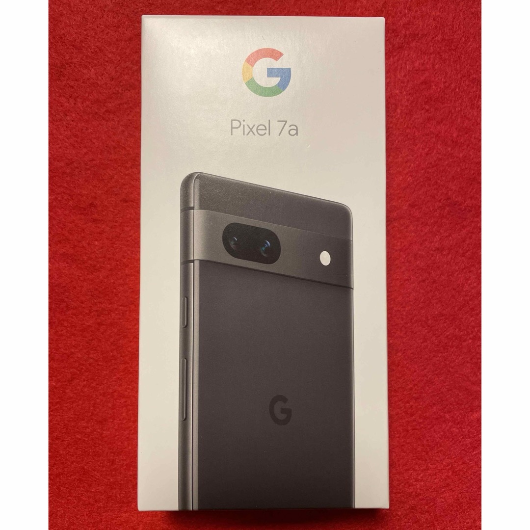 Google Pixel - 新品 未使用 google pixel7a 128GB チャコールの通販