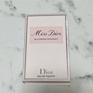 ディオール(Dior)の《試供品》Dior ブルーミングブーケ(サンプル/トライアルキット)