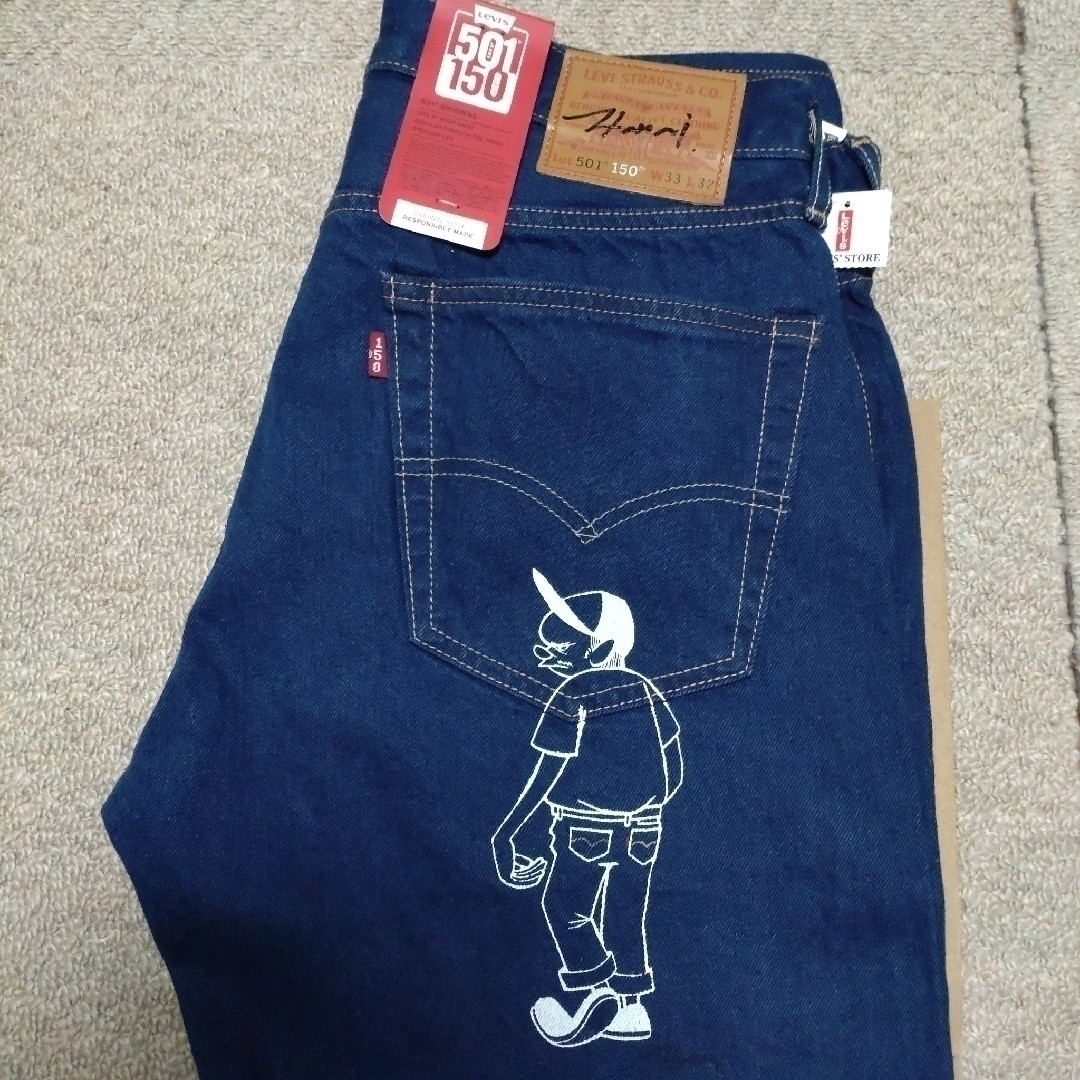 LEVI'S 501 花井祐介 シルクスクリーン