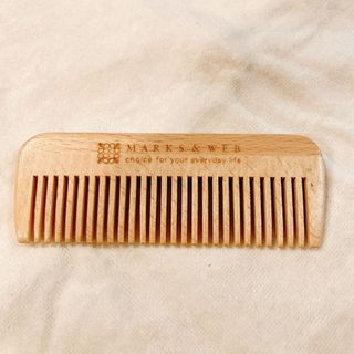 マークスアンドウェブ(MARKS&WEB)の【 coco様専用】MARKS & WEB ウッドヘアコームS(ヘアブラシ/クシ)