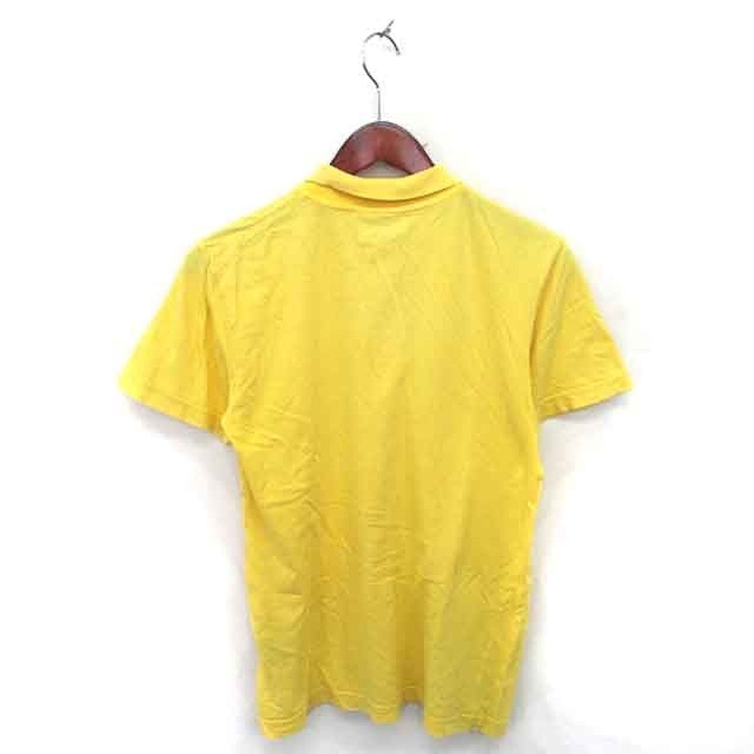 nano・universe(ナノユニバース)のナノユニバース ポロシャツ シャツ 綿 半袖 M イエロー 黄 /TT12 レディースのトップス(ポロシャツ)の商品写真