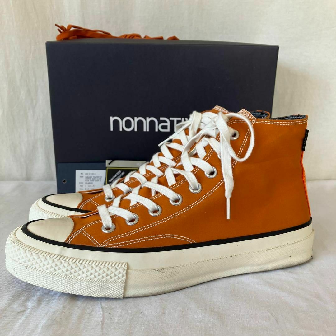 nonnative - nonnative ゴアテックス ハイカットスニーカー オレンジ