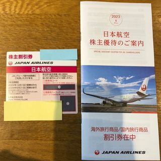 JAL株主優待券　1枚　優待冊子付き(その他)