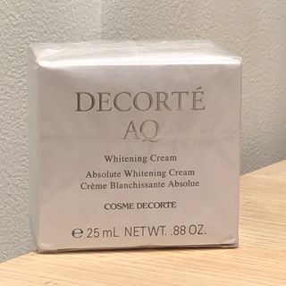 コスメデコルテ(COSME DECORTE)の◆コスメデコルテ AQ ホワイトニング クリーム 25g(フェイスクリーム)