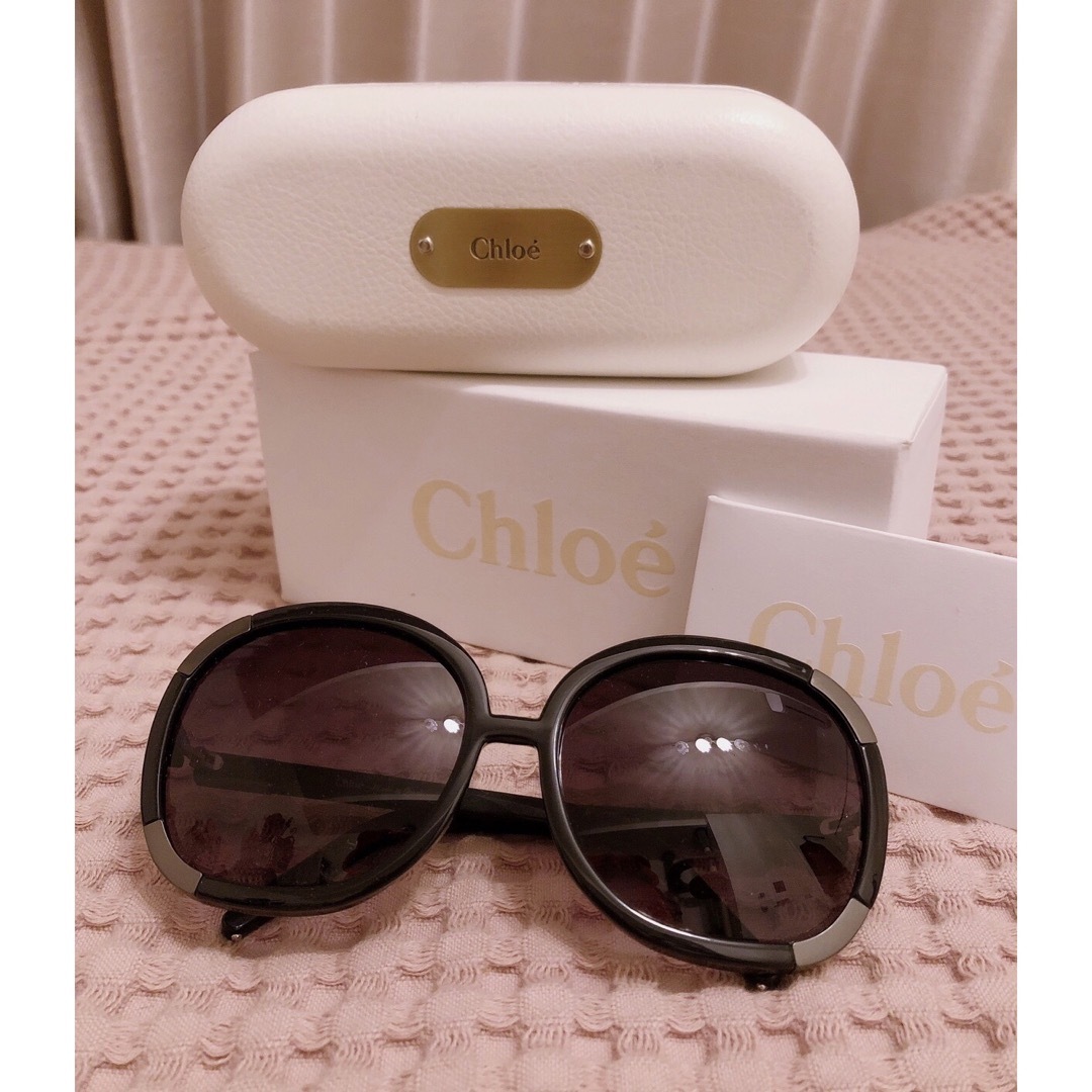 Chloe(クロエ)の菜の葉摘み様専用 Chloe クロエ サングラス レディースのファッション小物(サングラス/メガネ)の商品写真