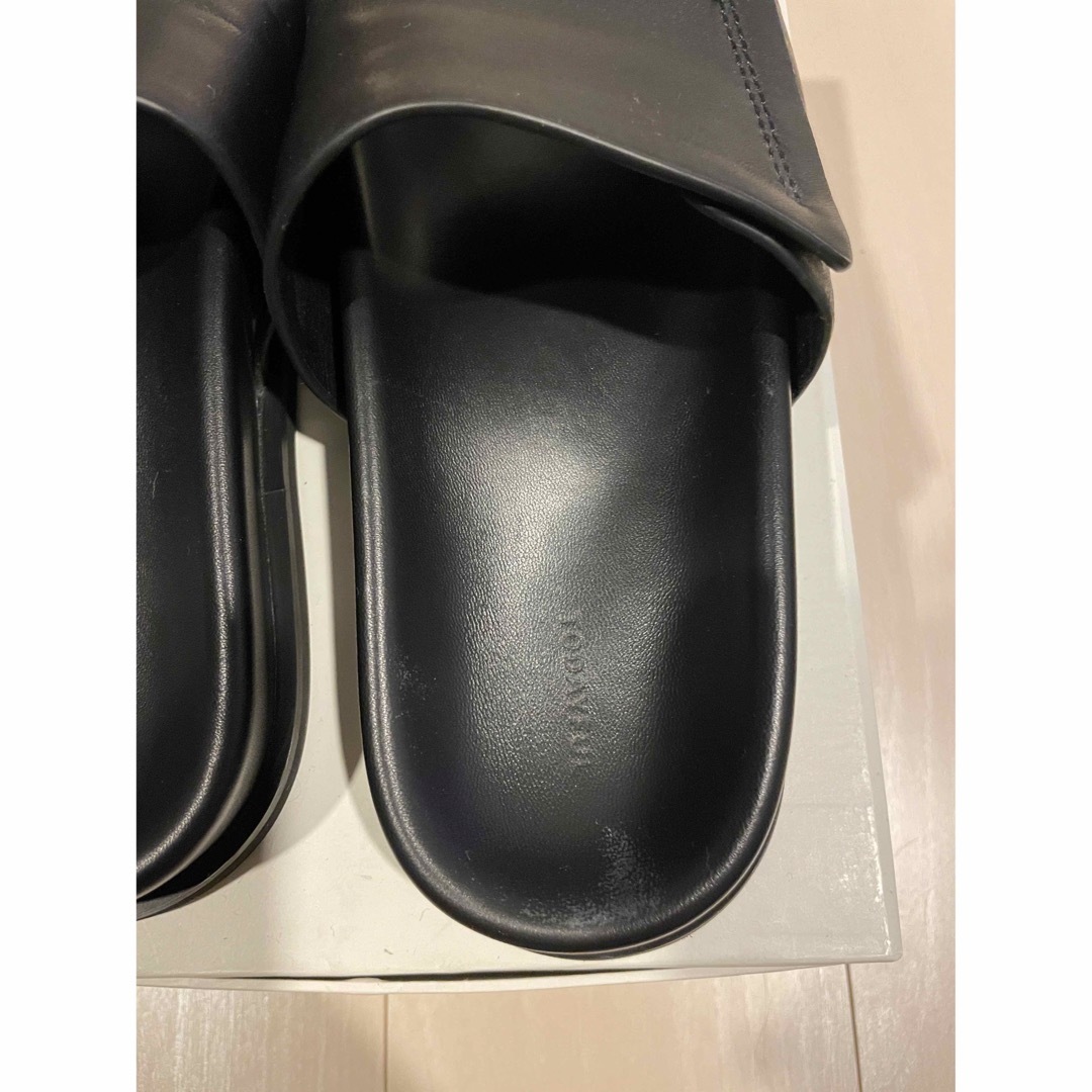 TODAYFUL(トゥデイフル)のTodayful Leather Slide Sandals  サンダル レディースの靴/シューズ(サンダル)の商品写真