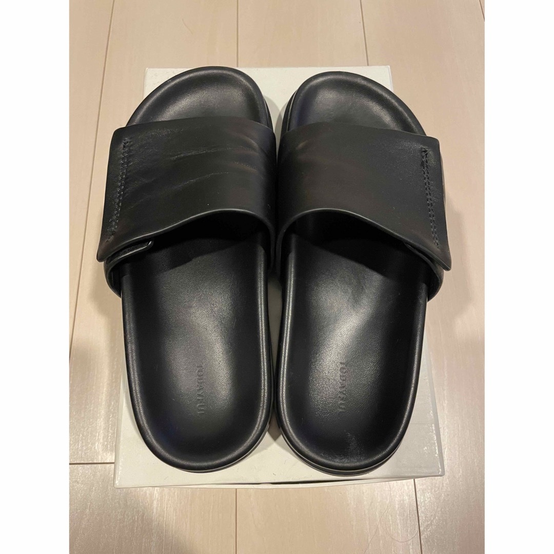 TODAYFUL(トゥデイフル)のTodayful Leather Slide Sandals  サンダル レディースの靴/シューズ(サンダル)の商品写真