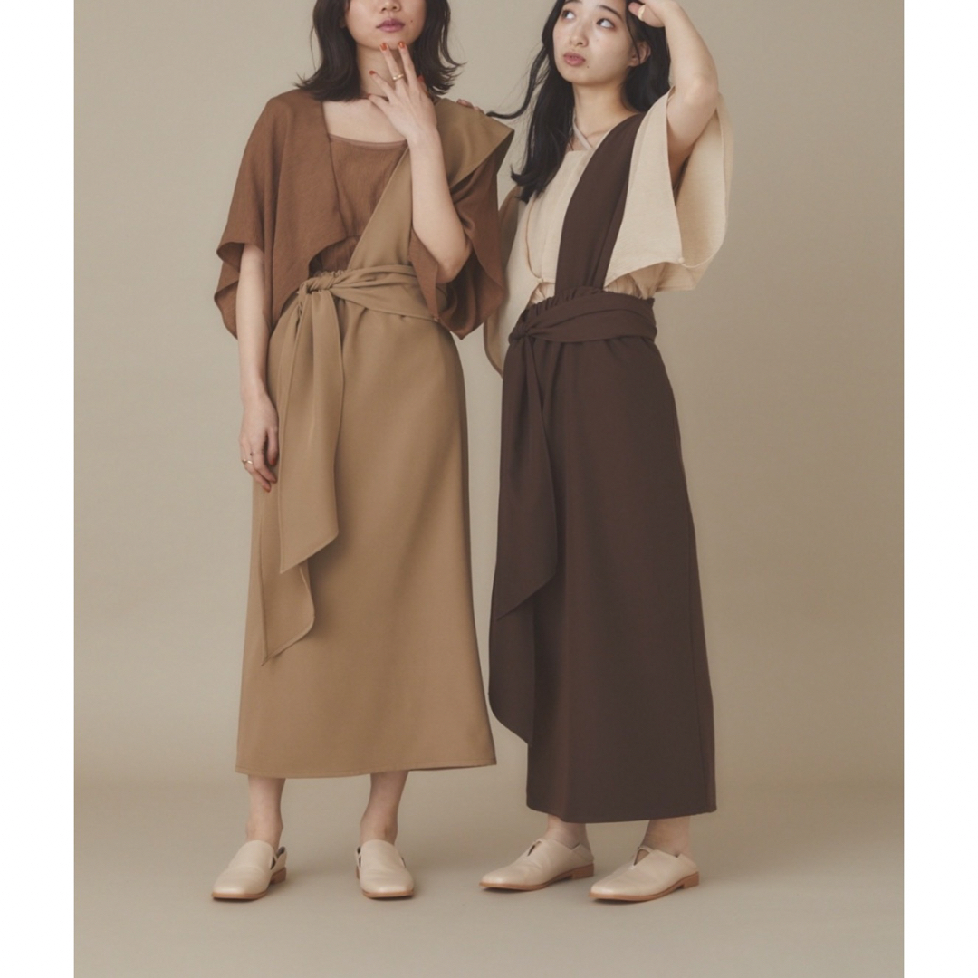 最大50%OFFクーポン ワンショルペンシルスカート moi tytto ワンショルペンシルスカート